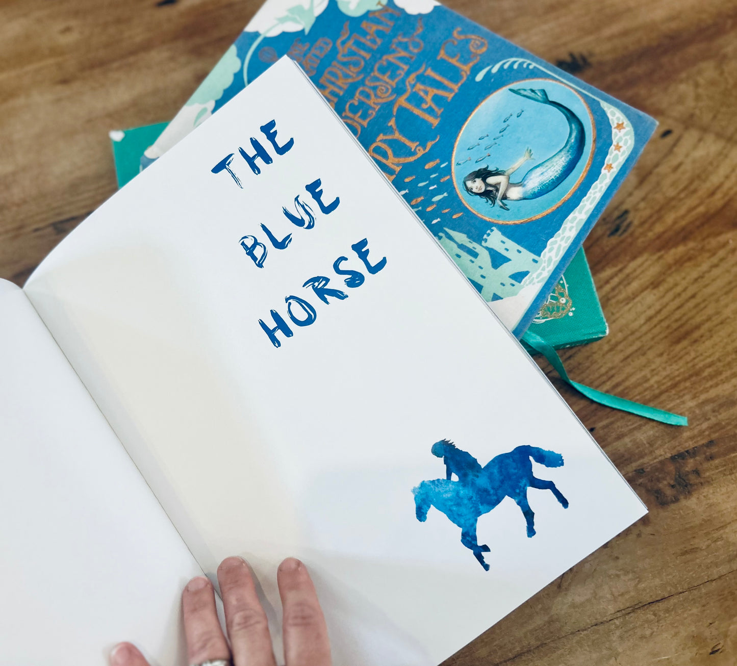 The Blue Horse - Georgia Lillie